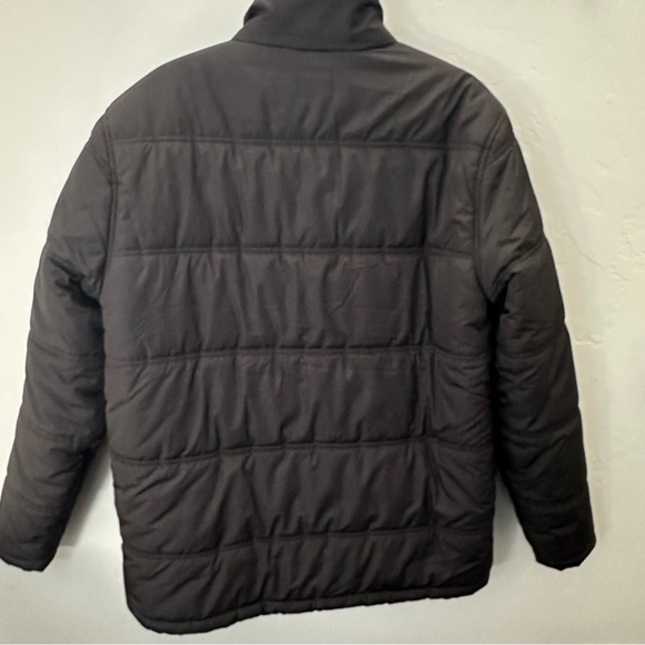 Men’s Weatherproof Vintage Black Fleece Lined Puffer Jacket Large - Picture 3 of 11